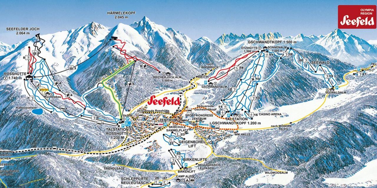 The Seefeld Retreat - Central Family Friendly Apartments - Mountain Views Seefeld in Tirol Exterior foto